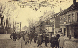 Berchem Sainte Agathe Arrivée Du Tram Chaussée De Gand 1935 Animation - Berchem-Ste-Agathe - St-Agatha-Berchem