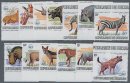 Burundi: 1983, African Wildlife Complete Set Of 13 From 2fr. To 85fr. (Lion, Giraffe, Rhinoceros, El - Autres & Non Classés