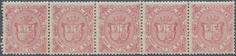 Cuba: 1870-81, CUBA TELEGRAPH 1881 20 C. Brown (no Gum), 40 C. Rose And 80 C. Green (tiny Gum Spots) - Sonstige & Ohne Zuordnung