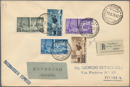 Italienische Kolonien - Gemeinschaftsausgaben: 1934. Registered Express Letter, Philatelic Influence - Emissions Générales