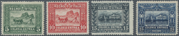 Italienisch-Eritrea: 1910/1914, Definitive Issue‚ Government Building And Plow‘ Complete Set With Sc - Erythrée