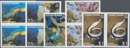 Kaiman-Inseln / Cayman Islands: 2006, Sea Animals Complete Set Of Five (fishes And Turtle) In Horizo - Caimán (Islas)