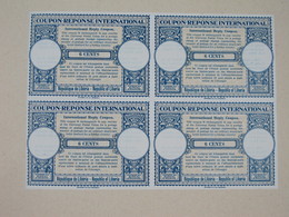 Liberia: 1947, INTERNATIONAL REPLY COUPON »République De Libéria.Republic Of Liberia – 6 Cents« (Lon - Liberia