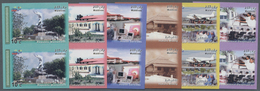 Malediven: 2000, Millenium Change Complete Set Of Six In Vertical IMPERFORATE Pairs And Additional T - Maldives (1965-...)