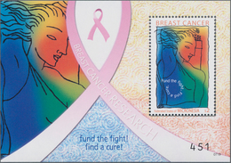 Mikronesien: 2008, Fight Against Breast Cancer In Perforate And IMPERFORATE Miniature Sheets, Mint N - Micronésie