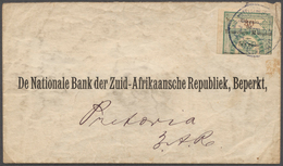 Mocambique - Provinzausgaben: Lourenco Marques: 1899, „30” On Bisect Fiscal Canc. Blue „LOURENCO MAR - Lourenzo Marques