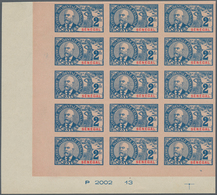 Senegal: 1906, Noel-Eugene Ballay (french Researcher) And Native Definitive Issue 2fr. Blue/red On R - Autres & Non Classés