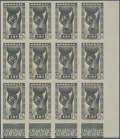 Senegal: 1938, Definitives "Senegalese Woman", 1.75fr. Grey-black Instead Of Issued Ultramarine, Imp - Altri & Non Classificati