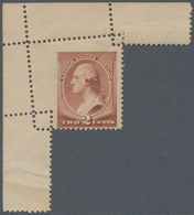 Vereinigte Staaten Von Amerika: 2c Red Brown 1883 (Scott 210), Never Hinged With Top Left Corner Sel - Autres & Non Classés