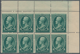 Vereinigte Staaten Von Amerika: 4c Blue Green 1883 Issue (Scott 211), Never Hinged Top Right Corner - Other & Unclassified