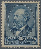 Vereinigte Staaten Von Amerika: 5c Grant Indigo 1888 Issue (Scott 216), Never Hinged, Gorgeous Color - Andere & Zonder Classificatie