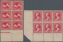 Vereinigte Staaten Von Amerika: 1c, 2c 1890 Issue Group (Scott Nos. 219, 220) Comprising 1c (36 Neve - Other & Unclassified