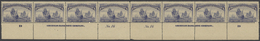 Vereinigte Staaten Von Amerika: 4c Columbus Issue (Scott No. 233), Bottom Double Plate No. 16, Impri - Sonstige & Ohne Zuordnung