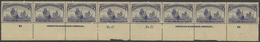 Vereinigte Staaten Von Amerika: 4c Columbus Issue (Scott No. 233), Bottom Double Plate No. 17, Impri - Sonstige & Ohne Zuordnung
