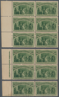 Vereinigte Staaten Von Amerika: $3.00 Columbus Issue (Scott 243), Reconstructed Vertical Block Of Tw - Sonstige & Ohne Zuordnung