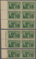 Vereinigte Staaten Von Amerika: $3.00 Columbus Issue (Scott 243), Reconstructed Vertical Block Of Tw - Andere & Zonder Classificatie