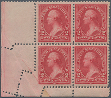 Vereinigte Staaten Von Amerika: 2c Carmine Lake Type I Unwatermarked 1894 (Scott 249), Never Hinged - Other & Unclassified