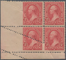 Vereinigte Staaten Von Amerika: 2c Carmine Type I Unwatermarked 1894 (Scott 250), Never Hinged Botto - Sonstige & Ohne Zuordnung