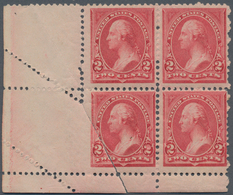 Vereinigte Staaten Von Amerika: 2c Carmine Type I Unwatermarked 1894 (Scott 250), Never Hinged Botto - Sonstige & Ohne Zuordnung