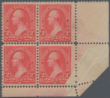 Vereinigte Staaten Von Amerika: 2c Carmine Type I Unwatermarked 1894 (Scott 250), Never Hinged Botto - Sonstige & Ohne Zuordnung