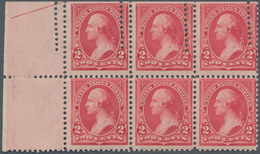 Vereinigte Staaten Von Amerika: 2c Carmine Type I Unwatermarked 1894 (Scott 250), Never Hinged Part - Other & Unclassified