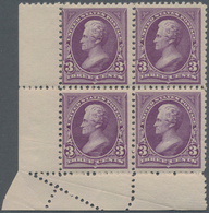 Vereinigte Staaten Von Amerika: 3c Unwatermarked 1894 (Scott 253), Never Hinged Bottom Left Corner B - Andere & Zonder Classificatie