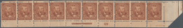 Vereinigte Staaten Von Amerika: 5c 1894 Unwatermarked (Scott 255), Never Hinged Bottom Plate No. 49, - Other & Unclassified