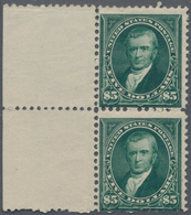 Vereinigte Staaten Von Amerika: $5.00 1894 Unwatermarked (Scott 263), Never Hinged Vertical Pair Wit - Other & Unclassified