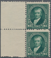 Vereinigte Staaten Von Amerika: $5.00 1894 Unwatermarked (Scott 263), Never Hinged Vertical Pair Wit - Andere & Zonder Classificatie