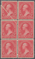 Vereinigte Staaten Von Amerika: 2c Type I Watermarked 1895 (Scott 265), Never Hinged Vertical Block - Other & Unclassified