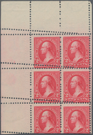 Vereinigte Staaten Von Amerika: 2c Type III Watermarked 1895 (Scott 267), Never Hinged Vertical Bloc - Other & Unclassified