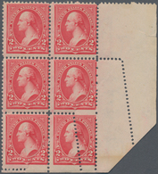 Vereinigte Staaten Von Amerika: 2c Type III Watermarked 1895 (Scott 267), Never Hinged Bottom Right - Andere & Zonder Classificatie