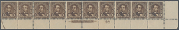 Vereinigte Staaten Von Amerika: 4c 1895 Watermarked (Scott 269), Never Hinged Bottom Plate No. 92, I - Other & Unclassified