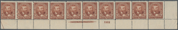 Vereinigte Staaten Von Amerika: 5c 1895 Watermarked (Scott 270), Never Hinged Bottom Plate No. 162, - Other & Unclassified