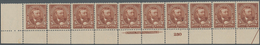 Vereinigte Staaten Von Amerika: 5c 1895 Watermarked (Scott 270), Never Hinged Bottom Plate No. 250, - Andere & Zonder Classificatie