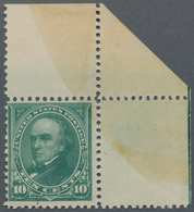 Vereinigte Staaten Von Amerika: 10c Watermarked 1895, Never Hinged Top Right Corner Single With Most - Other & Unclassified