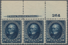 Vereinigte Staaten Von Amerika: 15c 1895 Watermarked (Scott 274), Never Hinged Top Plate No. 264, Im - Other & Unclassified