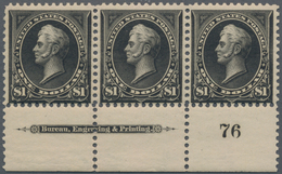 Vereinigte Staaten Von Amerika: $1.00 1895 Watermarked Types I & II (Scott 276, 276A), Never Hinged - Andere & Zonder Classificatie