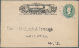 Vereinigte Staaten Von Amerika - Ganzsachen: 1883 4 Cent "WELS FARGO & C's EXPRESS" Envelope Cancell - Autres & Non Classés