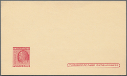 Vereinigte Staaten Von Amerika - Ganzsachen: 1917 Two Unused Postal Stationery Cards, One Is Miscut, - Autres & Non Classés