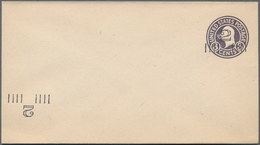 Vereinigte Staaten Von Amerika - Ganzsachen: 1920 Unused And Revalued Postal Stationery Envelope 2 C - Autres & Non Classés