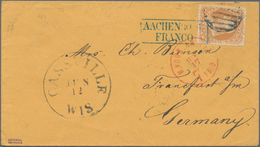 Vereinigte Staaten Von Amerika - Transatlantik-Mail: 1865, Transatlantic Letter Franked With 30 C. O - Other & Unclassified