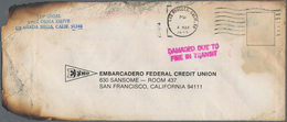 Vereinigte Staaten Von Amerika - Besonderheiten: 1974 Letter From Los Angeles To San Francisco, Fran - Otros & Sin Clasificación