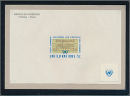 Vereinte Nationen - New York: 1967. Disarmament Campaign. Die Proof For Value Showing 5c Face Value - Altri & Non Classificati