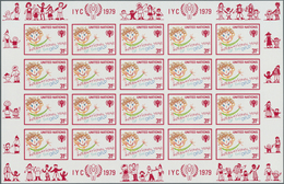 Vereinte Nationen - New York: 1979, International Year Of The Child Set Of Two Values In Complete IM - Altri & Non Classificati