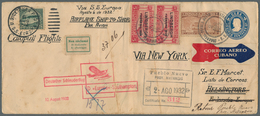 Katapult- / Schleuderflugpost: 1932, 2 Aug - 14 Oct, Catapult Flight Mail Cuba-Finland And Retour, U - Poste Aérienne & Zeppelin