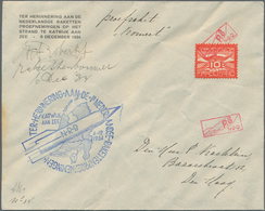 Raketenpost: 1934 (6.12.) Karl Roberti - Netherlands: Cover From The Second Rocket Mail Attempt With - Other & Unclassified