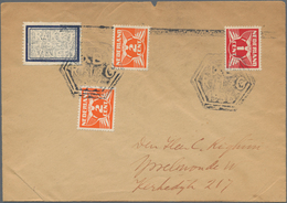 Raketenpost: 1936 (15.9.) A. De Bruijn - Netherlands: Cover Flown By Rocket "RBO" From IJsselmonde T - Sonstige & Ohne Zuordnung