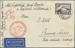 Zeppelinpost Deutschland: 1930, SAF LZ 127: 2 M Zeppelin "Südamerikafahrt" (MiNr.438) Auf Brief Von - Airmail & Zeppelin