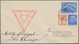 Zeppelinpost Deutschland: 1933. German Cover From Friedrichshafen Flown On The Graf Zeppelin Airship - Airmail & Zeppelin